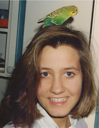 Kristoffer og Pernille i 1990