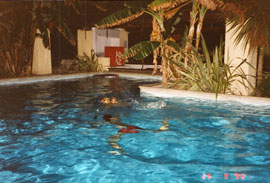 Hotellets svømmebasseng