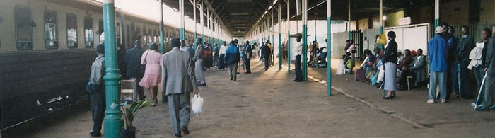 Jernbanestasjonen i Nairobi