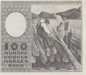 100-krone-seddel, bakside
