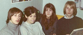 Petter, Anne, meg og Truls. 25. januar 1969